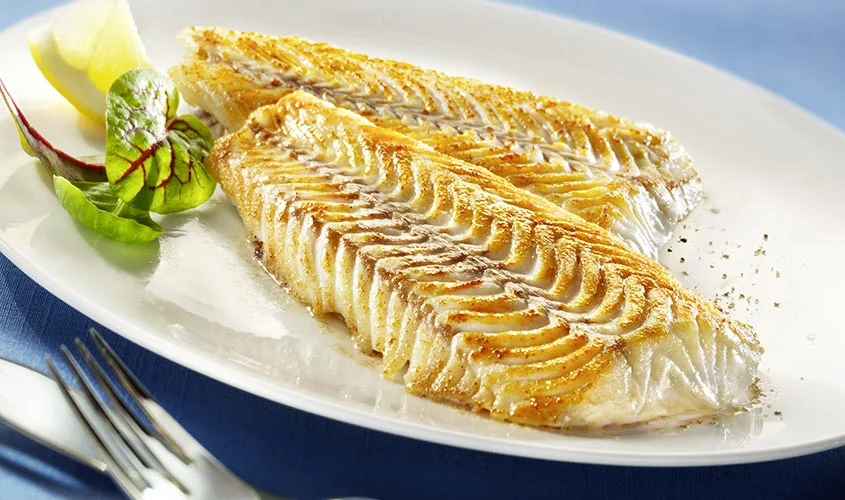 FILET DE SANDRE SAUCE HOMARDINE