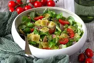 SALADE DE RAVIOLES CROQUANTES